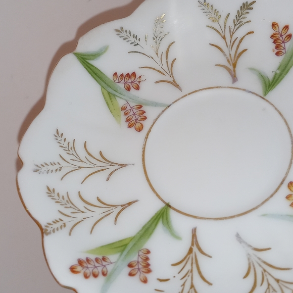 Vintage Ucagco China Hand Painted Gold Gilded Demitasse Cup and Saucer. Two Sets - Picture 6 of 8